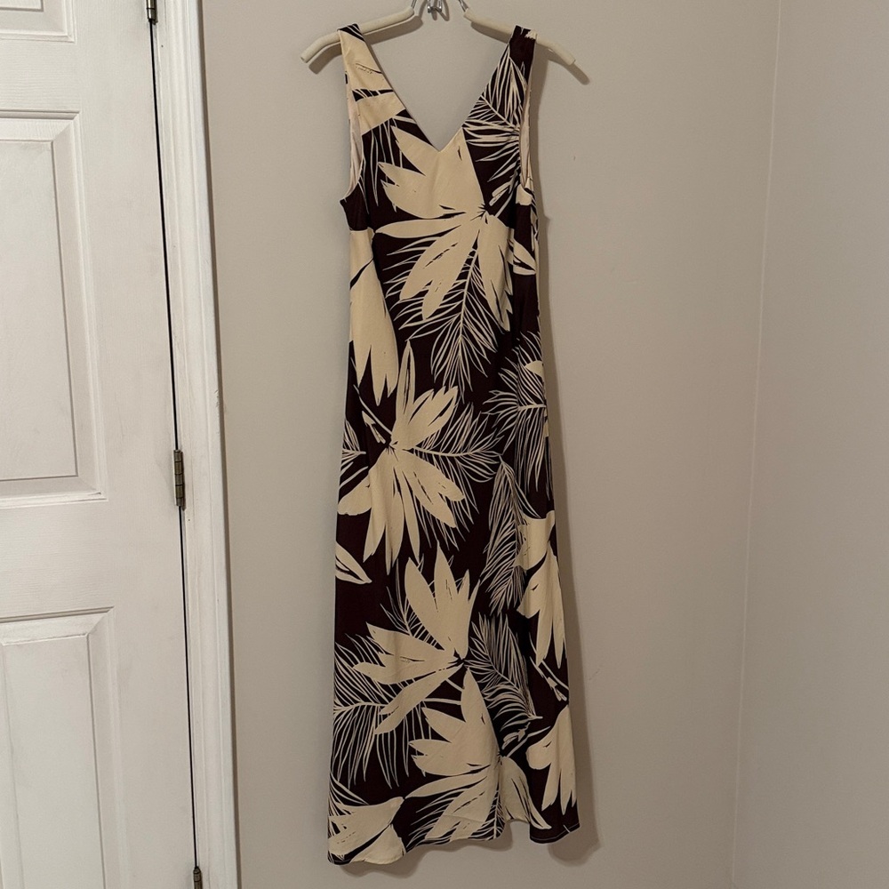 Z Supply Cream and Brown Maxi Dress - Picture 4 of 4